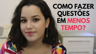 Como resolver questões mais rápido? | Enem e Vestibulares | Ellen Camily