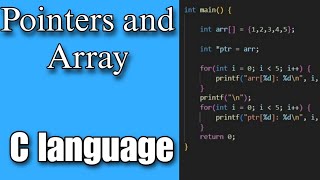 «Освоение указателя и массива в языке C: подробное руководство»