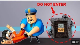 BARRY'S SECRET DOOR, all episodes in a row (a terrible story in Roblox)