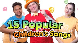 15 Kids Songs You Must Know | Fun Phonics | Magicio and Phonics | Made by Red Cat Reading