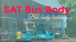 SAT bus body building - One of the best bus body builders in Kerala. #satbus #bus #buslover #buslove