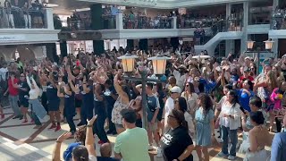 ENCLOSED Sail Away Party | Carnival Firenze Cruise Vlog