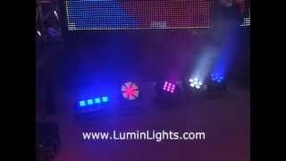 Lumin Lights Wireless Battery Par Can Light as seen at DJ Expo 2012