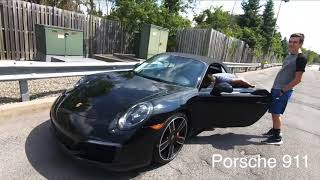 Porsche 911 Carrera 4S ( test drive ) by 16 years old kid . Check it out