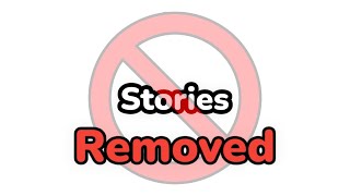 YouTube Stories are getting removed