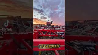 Freshly seeded crops + Saskatchewan skies #farming