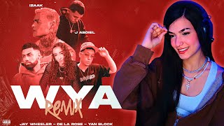 Reacción a WYA REMIX RED🔴 | J ABDIEL x DE LA ROSE x YAN BLOCK x JAY WHEELER x IZAAK👺