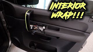 STARTING ON MY INTERIOR WRAP!!!