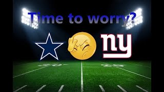 Cowboys fan reaction to Cowboys vs Giants