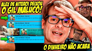 ALEX DE NITEROI MANDOU 36 SUPERCHATS! DEIXOU O FERNANDO GIL DOIDO DA CABEÇA!