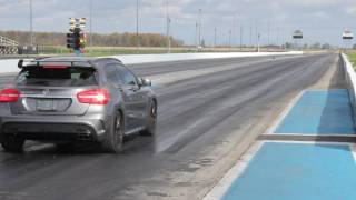 Mercedes GLA 45 AMG vs Dodge Charger SRT8