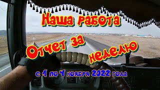 Отчет за неделю с 1 по 4 ноября 2022 года. Наша работа. Поездка в Искитим и Новосибирск.