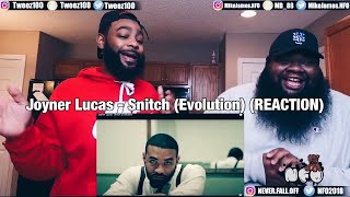 Joyner Lucas - Snitch (Evolution) (REACTION)