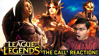 League of Legends The Call Cinematic Reaction!!