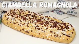 CIAMBELLA ROMAGNOLA croccante fuori con un ripieno morbido e goloso di Nutella!