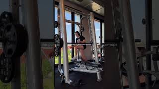 gym sweet grill 💪😮💪 #youtube #workoutvideo #youtubeshorts #gym