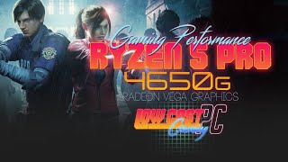 Resident Evil 2 Remake - Gameplay - Ryzen 5 Pro 4650g Vega 7 - 16Gb Ram - 4Gb Vram