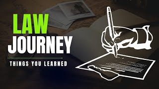 Law Journey Things you Learned | Tips For Law Students| Pahuja Law Academy|PLA