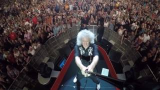 Selfie Stick Video | Kansas City, USA [July 9, 2017] Queen + Adam Lambert