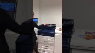 Xerox C60 demonstration