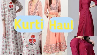 🌺 Kurti Haul , max Kurti ,Ajio kurti ,all in one haul|| अजीओ एंड मैक्स कुर्ती हॉल ||लेटेस्ट कुर्ती🌺