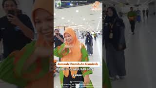 TESTIMONI UMRAH BERSAMA PT AN NAMIROH TRAVELINDO - JEMAAH UMRAH PAKET 12 HARI JANUARI 2024