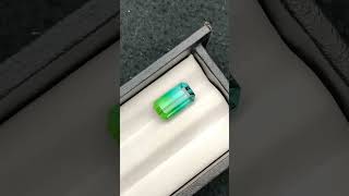 Amazing Afghanistan Tourmaline Green Colour Good Weight 5.37 Carter's Beautiful Stone in the world 🌍