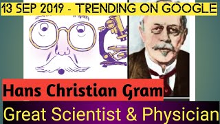 Hans Christian Gram - The Great Scientist 13 Sep 2019 | Google made a DOODLE | deep box