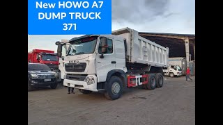 The New HOWO A7 10w Dump Truck 2022