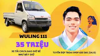 THANH LÝ XE TẢI WULING GIÁ CỰC THẤP BẰNG XE BA GÁC