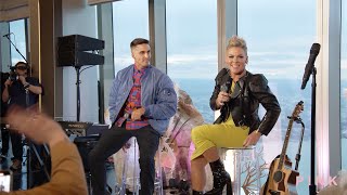 P!NK - TRUSTFALL Album Release Party at Edge NYC