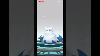 Evolving SNOVER SHINY to ABOMASNOW SHINY | Pokémon Go