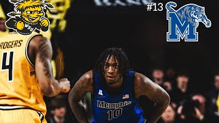 Memphis Tigers Basketball Best Highlights vs. Wichita State