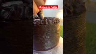 Chocolate fudge Cake #cakeart #cake #fudgecake #chocolate