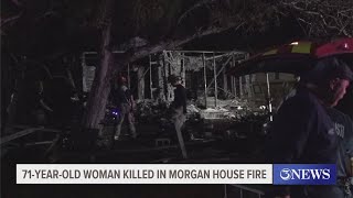 Elderly woman dead after fire breaks out on Morgan Avenue late Wednesday