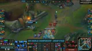 KOO Tigers vs paiN Gaming | Worlds 2015 Group Stage Gr.A