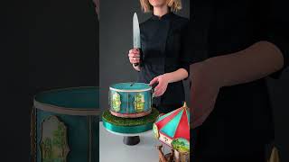 Вращающийся торт карусель. Spinning cake