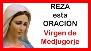 🙏ORACION A LA VIRGEN DE MEDJUGORJE [Oración Reina de la Paz]🙏