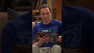 Sheldon - I could tell | TBBT S09E21 #shorts