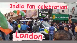 T20 Final Match India vs South Africa || celebration in london #southall #southallbroadway #london