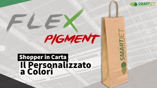 FLEX PIGMENT - Stampa digitale a colori di Shopper in Carta