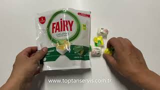 Fairy Hepsi Bir Arada Limon Kokulu Bulaşık Makinesi Kapsülü 36 Lı