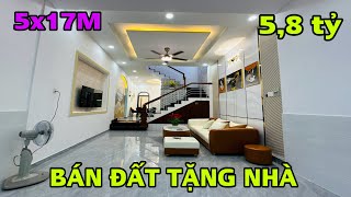 Bán nhà gò vấp Dt:4x17 M hai lầu nội thất đẹp chủ bán rẻ ngang lô đất. Rẻ như cho