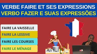 VERBO "FAIRE" (FAZER) EM FRANCÊS E SUAS EXPRESSÕES MAIS UTILIZADAS EM FRANCÊS. Aprende rapidamente.