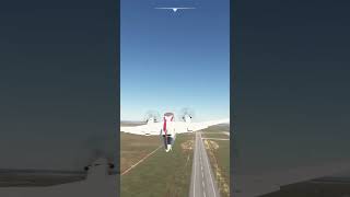 King Air 350 Takeoff Casablanca #msfs2020 #aviation #takeoff #flightsimulator #flight #aerial #drone