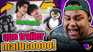 CAGED AGAIN - React do Trailer Oficial | UM ROMANCE ENTRE UM PINGUIM E UMA PANTERA?! 👀🐧✨ | TaY