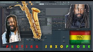 HOW TO PLAY A SAXOPHONE ON LUCKY DUBE'S KIND OF REGGAE BEAT