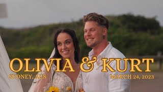 Heartfelt and unscripted wedding film | Olivia & Kurt | Shot on A7IV