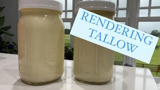 Rendering Tallow