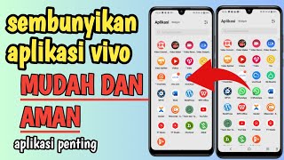 cara sembunyikan aplikasi penting android